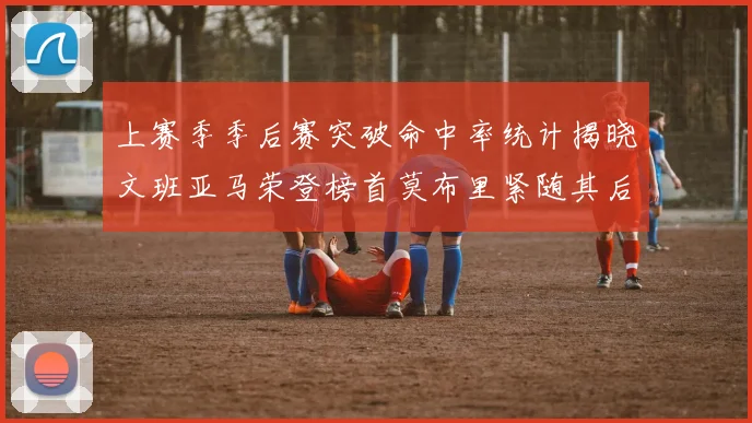 上赛季季后赛突破命中率统计揭晓文班亚马荣登榜首莫布里紧随其后